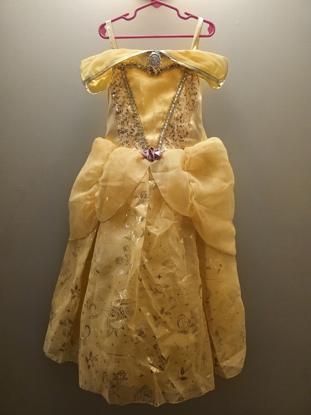 Official Disney Store Princess Belle Dress